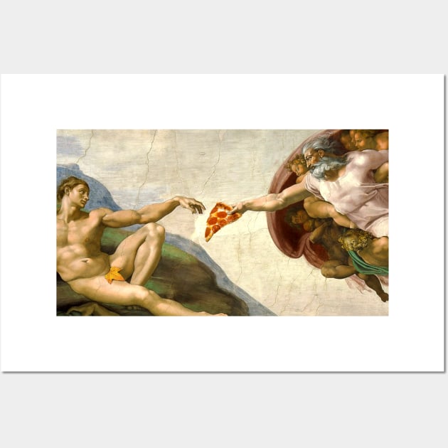 Creation of Pizza 2.0 Wall Art by ArtBot